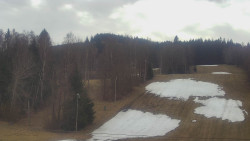 Dojezd hlavní sjezdovky