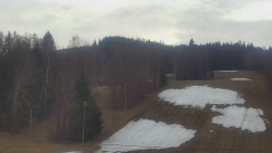 Dojezd hlavní sjezdovky