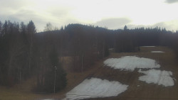 Dojezd hlavní sjezdovky