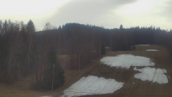 Dojezd hlavní sjezdovky