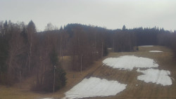 Dojezd hlavní sjezdovky