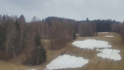 Dojezd hlavní sjezdovky