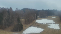 Dojezd hlavní sjezdovky