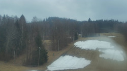 Dojezd hlavní sjezdovky