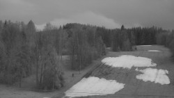 Dojezd hlavní sjezdovky