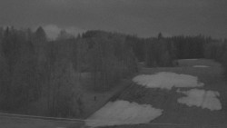 Dojezd hlavní sjezdovky