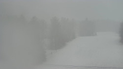 Dojezd hlavní sjezdovky