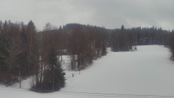 Dojezd hlavní sjezdovky