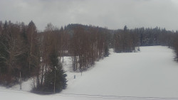 Dojezd hlavní sjezdovky