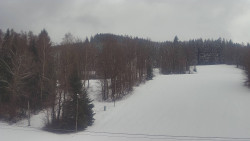 Dojezd hlavní sjezdovky