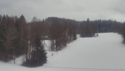 Dojezd hlavní sjezdovky