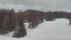 Dojezd hlavní sjezdovky