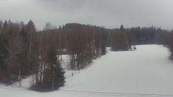 Dojezd hlavní sjezdovky