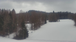 Dojezd hlavní sjezdovky