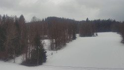 Dojezd hlavní sjezdovky