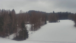 Dojezd hlavní sjezdovky