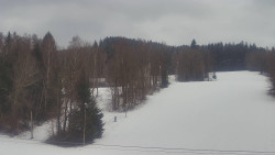 Dojezd hlavní sjezdovky