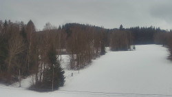 Dojezd hlavní sjezdovky