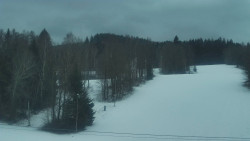 Dojezd hlavní sjezdovky