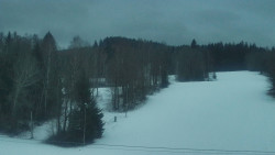 Dojezd hlavní sjezdovky