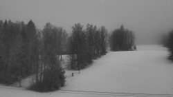 Dojezd hlavní sjezdovky