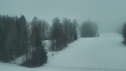 Dojezd hlavní sjezdovky