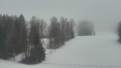 Dojezd hlavní sjezdovky