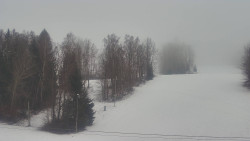 Dojezd hlavní sjezdovky