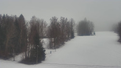 Dojezd hlavní sjezdovky