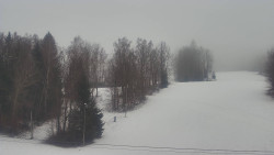 Dojezd hlavní sjezdovky