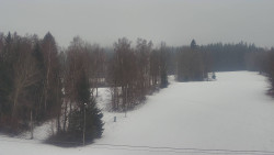 Dojezd hlavní sjezdovky