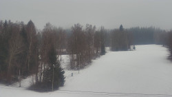 Dojezd hlavní sjezdovky