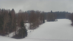 Dojezd hlavní sjezdovky