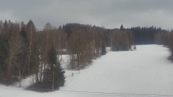 Dojezd hlavní sjezdovky