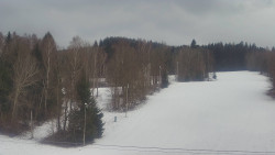 Dojezd hlavní sjezdovky