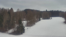 Dojezd hlavní sjezdovky