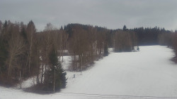 Dojezd hlavní sjezdovky