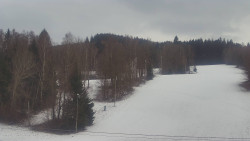 Dojezd hlavní sjezdovky