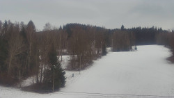 Dojezd hlavní sjezdovky