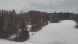 Dojezd hlavní sjezdovky