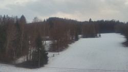 Dojezd hlavní sjezdovky