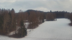 Dojezd hlavní sjezdovky