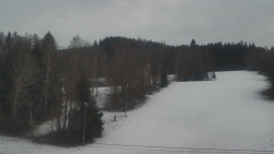 Dojezd hlavní sjezdovky