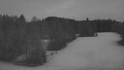 Dojezd hlavní sjezdovky