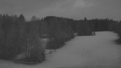 Dojezd hlavní sjezdovky