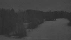 Dojezd hlavní sjezdovky