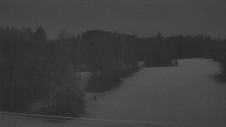 Dojezd hlavní sjezdovky