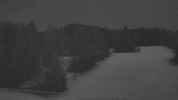 Dojezd hlavní sjezdovky