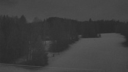 Dojezd hlavní sjezdovky