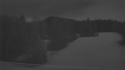 Dojezd hlavní sjezdovky